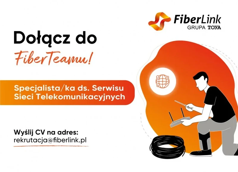 Specjalista/ ka ds. serwisu sieci telekomunikacyjnych