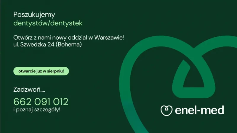 Dentysta/Dentystka (otwarcie nowego oddziału!)