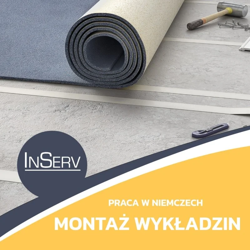 Montaż wykładzin - praca w Niemczech