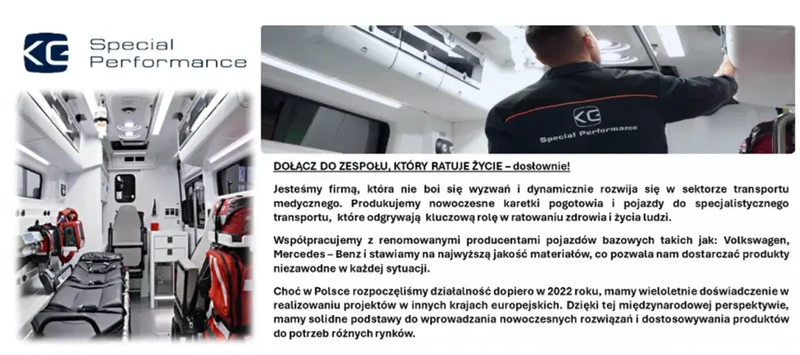 MECHANIK / MONTER ZABUDOWYCH POJAZDÓW SPECJALISTYCZNYCH