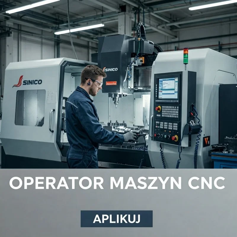 Operator maszyn CNC