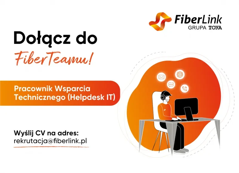 Pracownik Wsparcia Technicznego (Helpdesk IT) Wieliczka