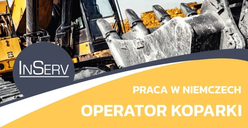 Praca dla operatora koparki za granicą