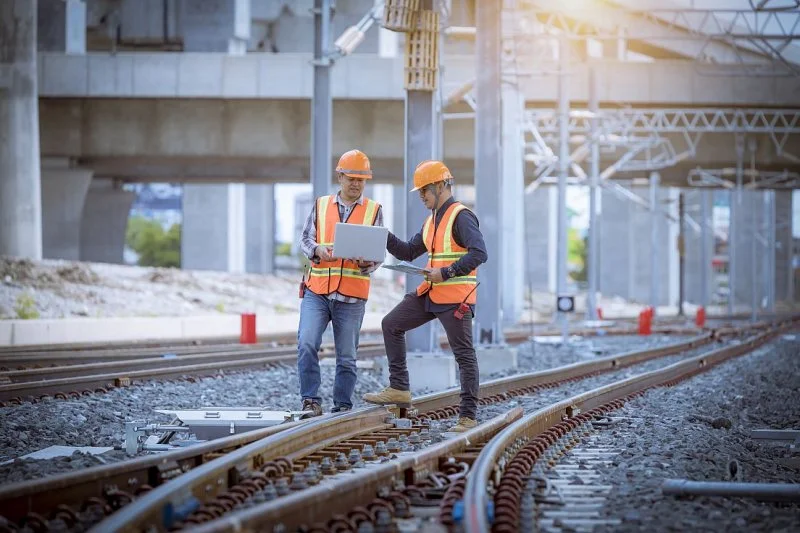 Praca ETA Gliwice - modernizacja infrastruktury kolejowej