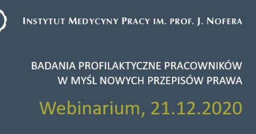 Nowe zasady przeprowadzania badań profilaktycznych pracowników