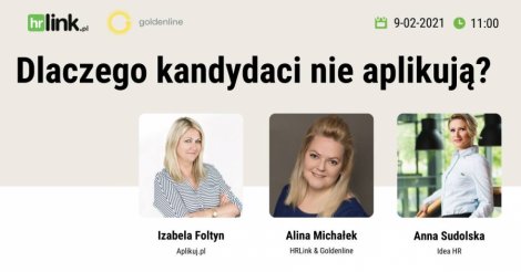 Dlaczego kandydaci nie aplikują? Webinar dla skutecznego rekrutera i skutecznej rekruterki