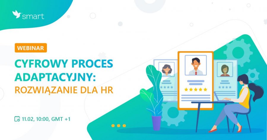 Cyfrowy proces adaptacyjny. Rozwiązanie dla HR - webinar