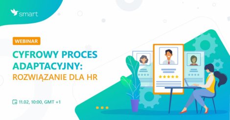 Cyfrowy proces adaptacyjny. Rozwiązanie dla HR - webinar