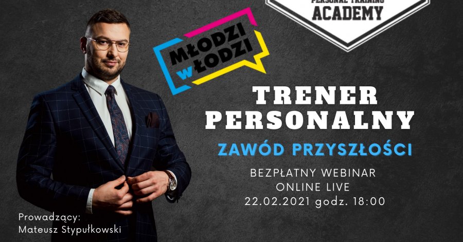 Trener Personalny - zawód przyszłości. Webinar