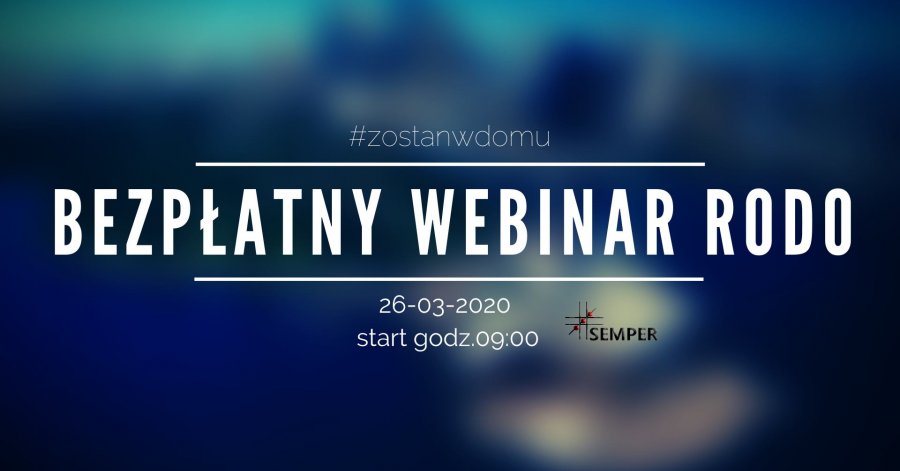 Bezpłatny webinar RODO