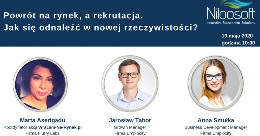 Bezpłatny webinar dla HR. Powrót na rynek a rekrutacja